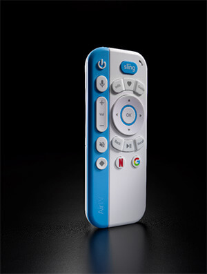 AirTV Player Remote Sling button